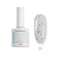 База камуфлирующая Bubble Tea с минеральной крошкой №01 - кокосовое мороженое, TNL Professional, 10 мл