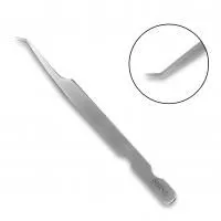 Пинцет elSHINE (Шайн) (Японская сталь), L-образный