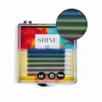 Ресницы мини elSHINE (Шайн)  цветные (синий/аквамарин/голубой)