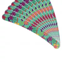 SunShine, Пилка ДИЗАЙН бумеранг 180/240 10DG, 10 шт зеленая